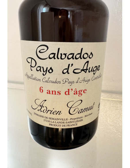 Adrien Camut Pays d'Auge 6 Years Old Calvados 010