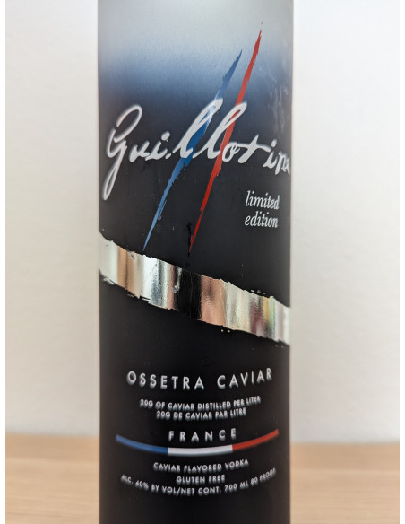 Guillotine Limited Edition Ossetra Caviar Vodka 011