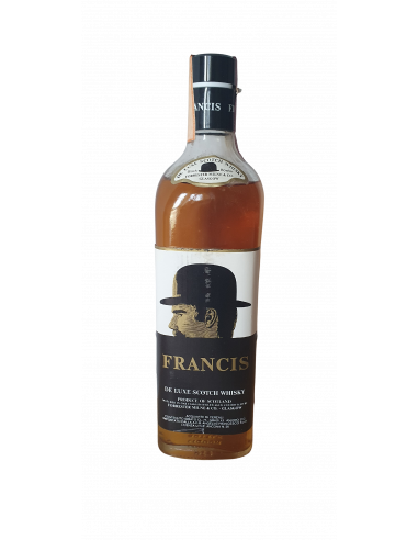 Angelini Francesco Francis Black Bowler De Luxe 1970s Scotch Whisky 01