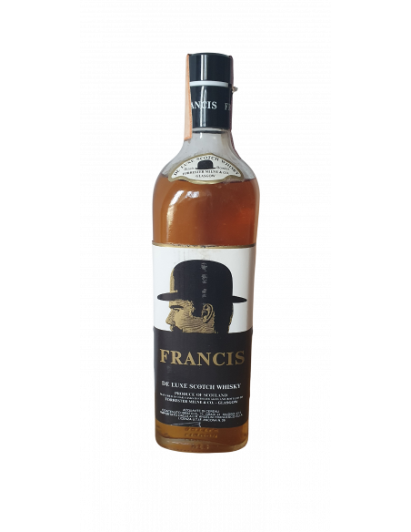 Angelini Francesco Francis Black Bowler De Luxe 1970s Scotch Whisky 07