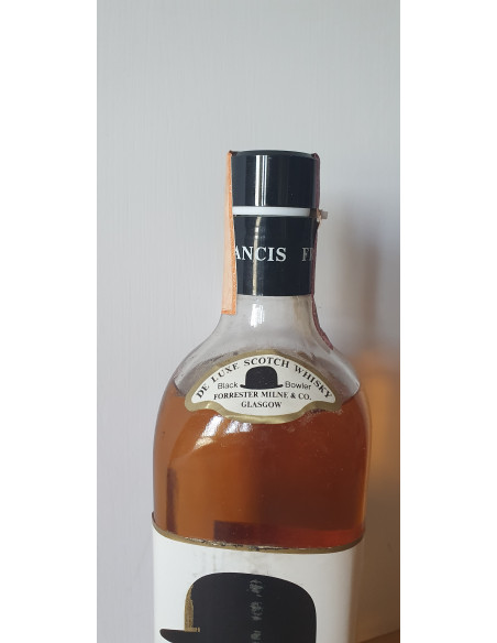 Angelini Francesco Francis Black Bowler De Luxe 1970s Scotch Whisky 09