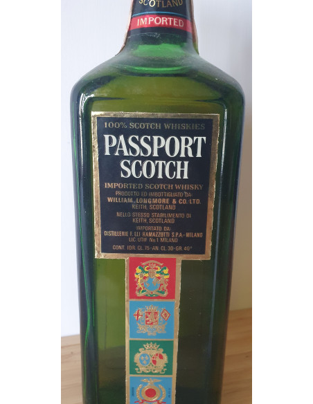 Ramazzotti Passport Scotch Whisky 1970s 010