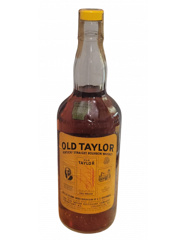 Old Taylor Kentucky Straight Bourbon Whisky 1960s 01