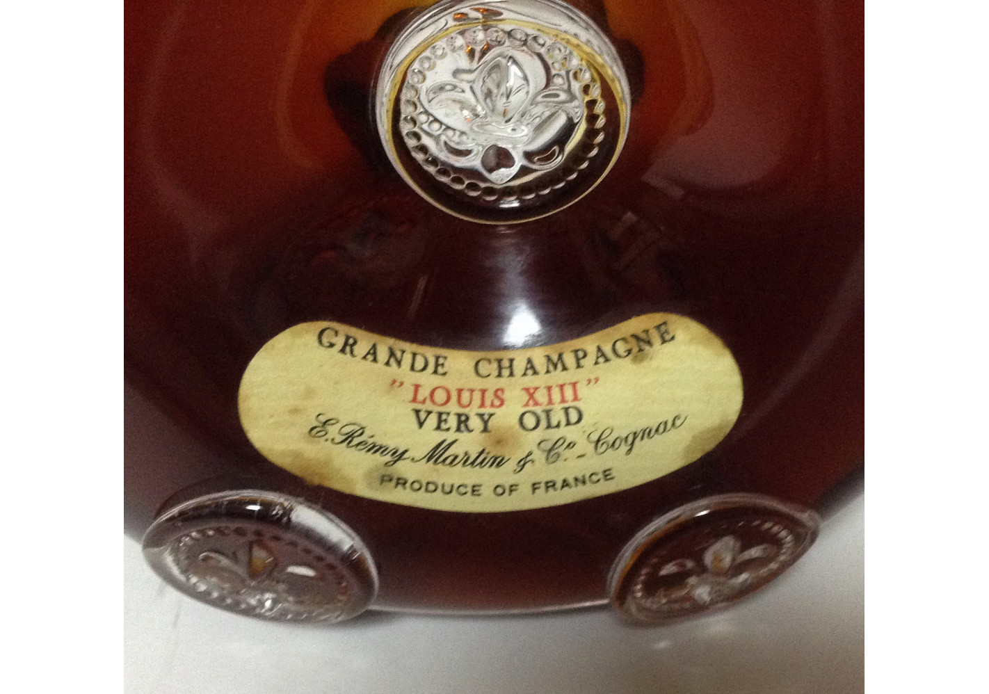 EMPTY Louis XIII 13 Remy Martin Grande Champagne Cognac Baccarat
