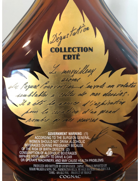 Courvoisier Extra Cognac Collection Erté No.5 Dégustation 09