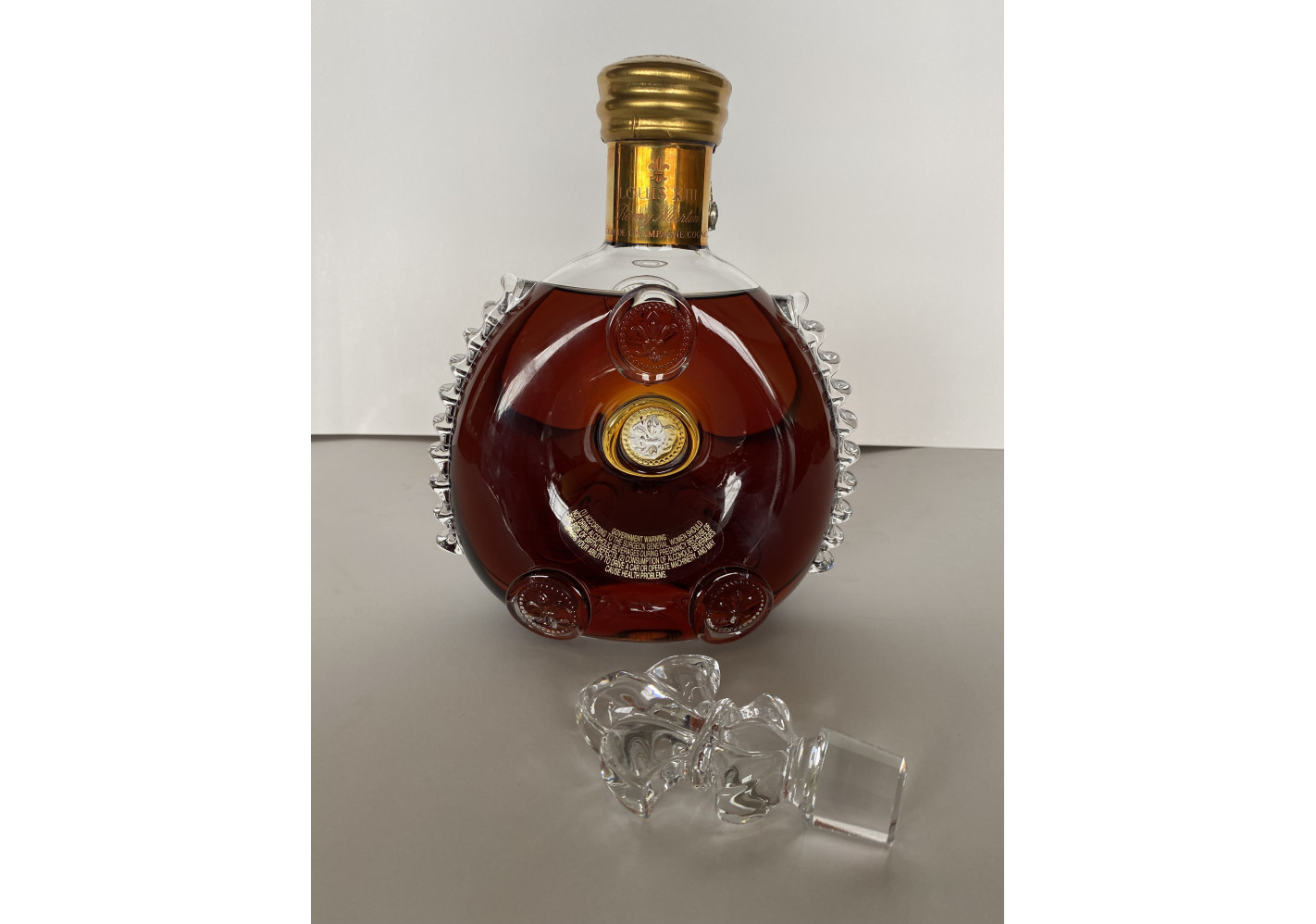 Remy Martin Louis XIII Grande Champagne Cognac Bottle - Remy Martin “Louis  XIII, Grande Champagne Cognac Baccarat Bottle - Rafael Osona Auctions  Nantucket, MA